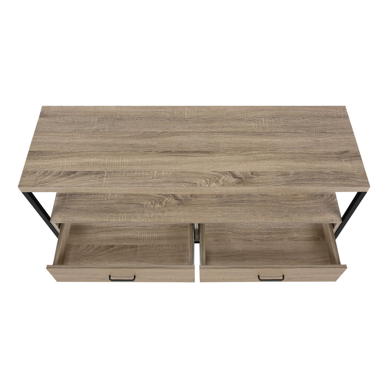 TV Stand, Console, Media Entertainment Center, Storage Drawers, Living Room, Bedroom, Contemporary, Modern - R&R Furniture Gallery (Fountain Valley, CA)