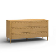 TOV Furniture Oodle 6 Drawer Dresser with sleek modern design and wooden finish, featuring six spacious drawers for storage.