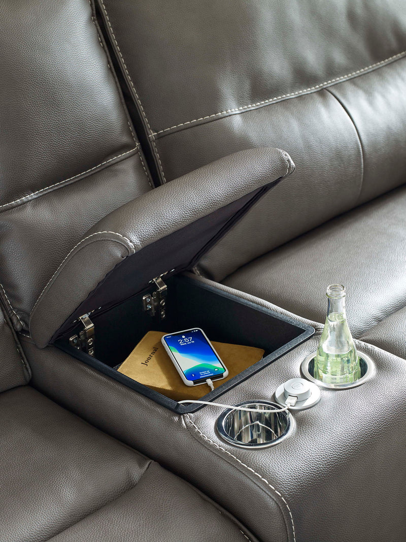 Spartacus - Power Reclining Sectional - R&R Furniture Gallery (Fountain Valley, CA)