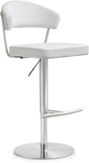 Cosmo - Stainless Steel Barstool - R&R Furniture Gallery (Fountain Valley, CA)