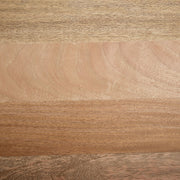 Simpli-Home Hunter square tabletop dining table with wooden finish, ideal for modern kitchen or dining room settings.