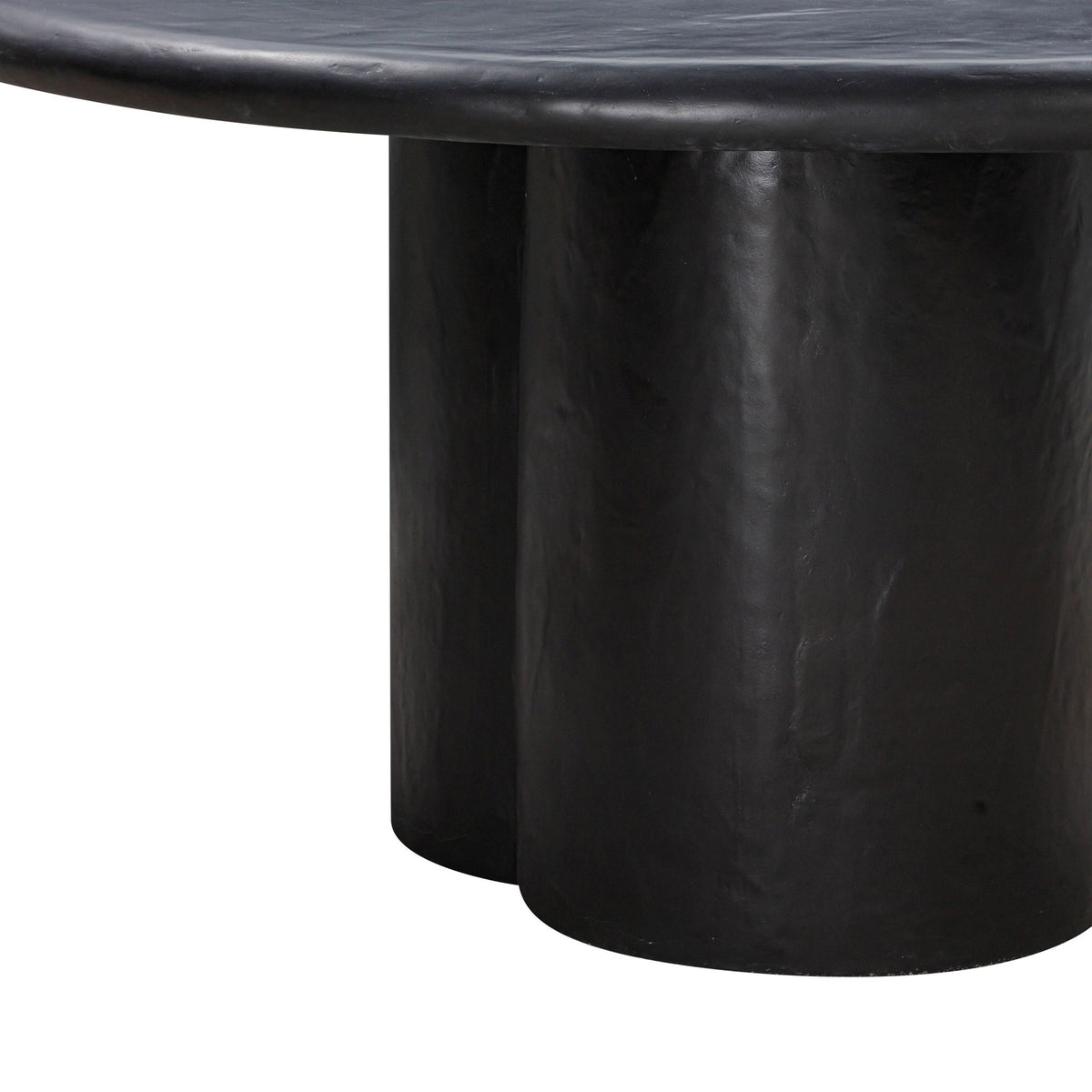 Elika - Faux Plaster Round Dining Table - R&R Furniture Gallery (Fountain Valley, CA)