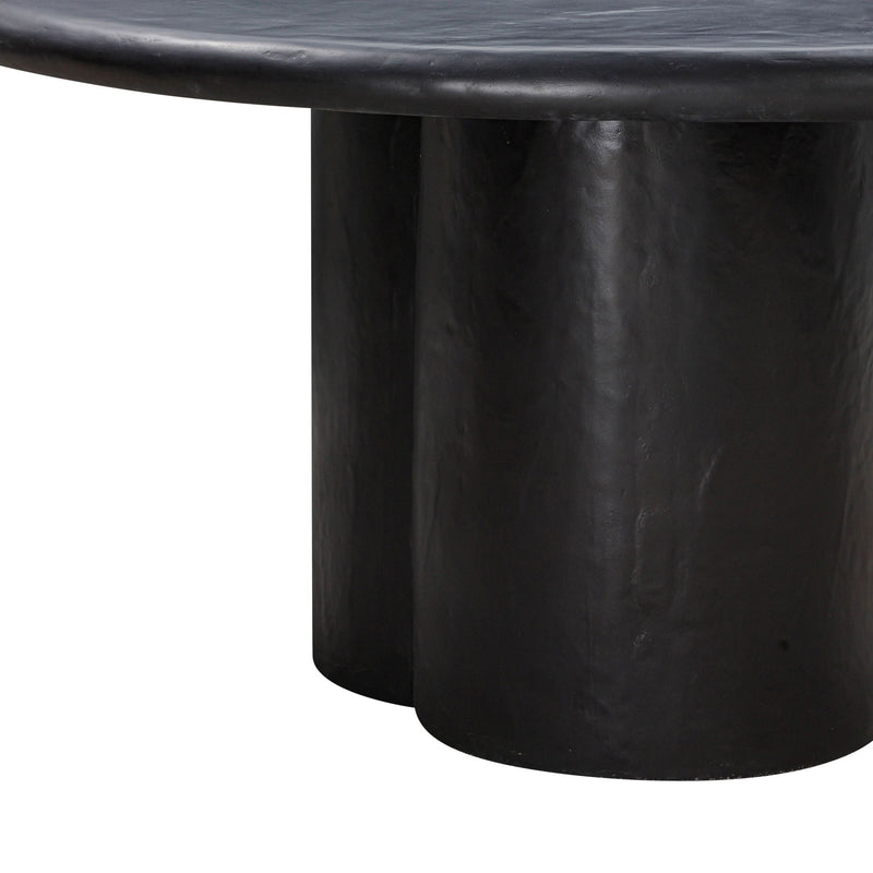 Elika - Faux Plaster Round Dining Table - R&R Furniture Gallery (Fountain Valley, CA)