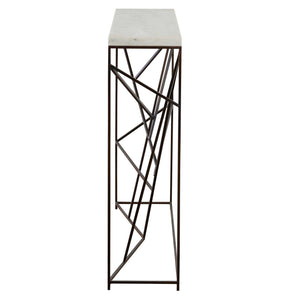 Pick Up Sticks - Console Table - Bronze / White