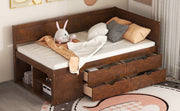 Daybed With Drawers And Shelves - R&R Furniture Gallery (Fountain Valley, CA)