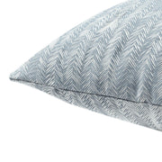 French Herringbone - Comforter Euro Sham - Storm - R&R Furniture Gallery (Fountain Valley, CA)