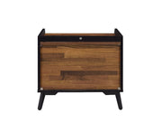 Jiranty - Accent Table - Walnut & Black - R&R Furniture Gallery (Fountain Valley, CA)
