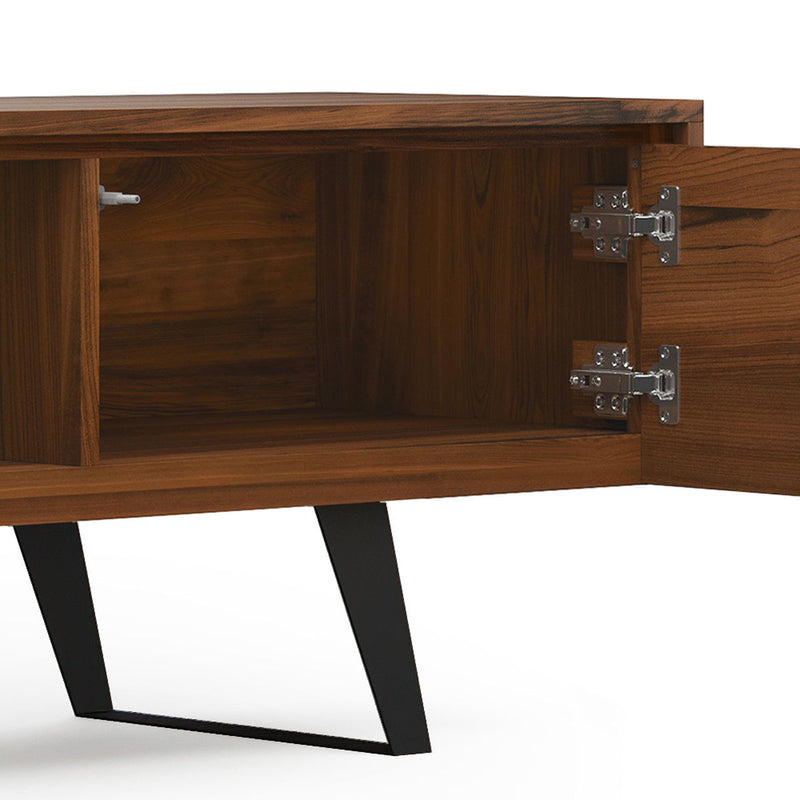 Lowry - Handcrafted TV Media Stand - Walnut - R&R Furniture Gallery (Fountain Valley, CA)