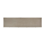 Dauphin - TV Stand Storage Display Console Table - Gray Cashmere - R&R Furniture Gallery (Fountain Valley, CA)