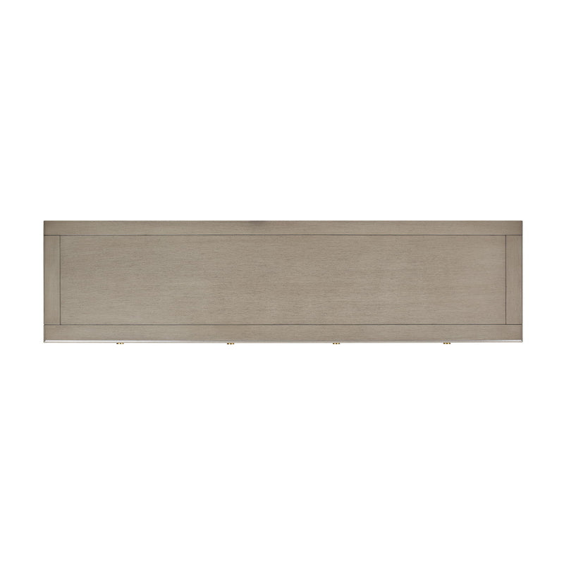 Dauphin - TV Stand Storage Display Console Table - Gray Cashmere - R&R Furniture Gallery (Fountain Valley, CA)