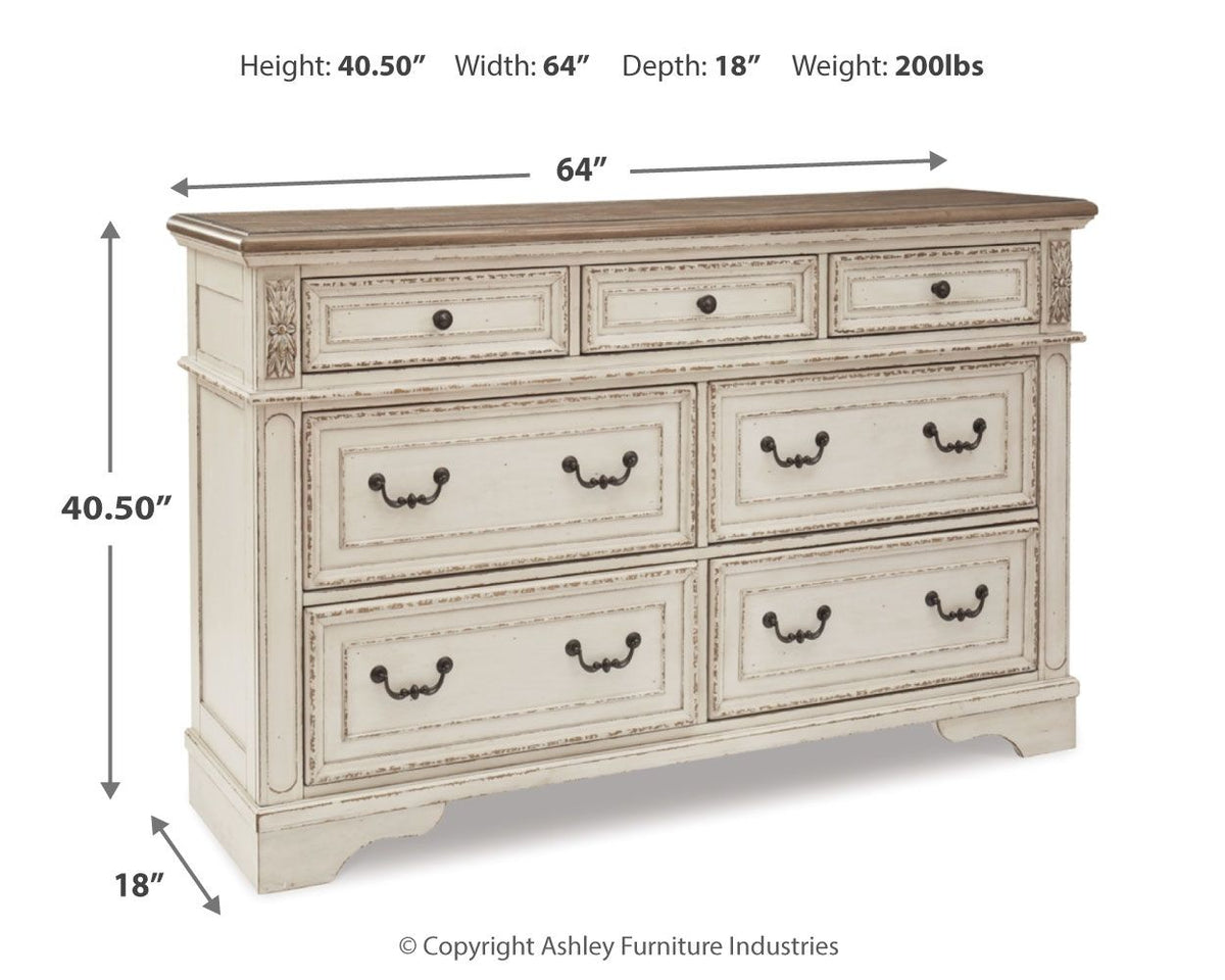 Realyn - Dresser, Mirror - R&R Furniture Gallery (Fountain Valley, CA)