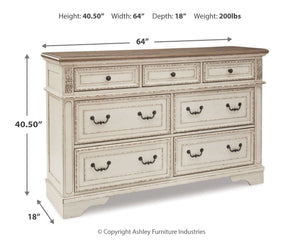 Realyn - Dresser, Mirror - R&R Furniture Gallery (Fountain Valley, CA)