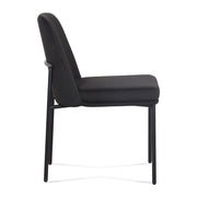 Pair of TOV Furniture Sydney dining chairs set, with modern design and wooden legs, perfect for contemporary dining rooms.