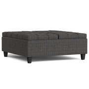 Harrison - Upholstered Coffee Table Storage Ottoman - R&R Furniture Gallery (Fountain Valley, CA)