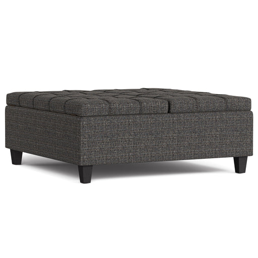 Harrison - Upholstered Coffee Table Storage Ottoman - R&R Furniture Gallery (Fountain Valley, CA)