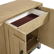 Sideboard With Ample Storage - Brown - R&R Furniture Gallery (Fountain Valley, CA)