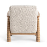 Caprice - Accent Chair - Light Beige / Natural - R&R Furniture Gallery (Fountain Valley, CA)