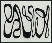 Mono - 48" x 72" Painting By Buddy Whitlock - Black / White - R&R Furniture Gallery (Fountain Valley, CA)