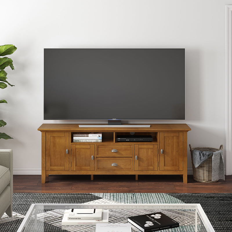 Redmond - Handcrafted TV Media Stand - R&R Furniture Gallery (Fountain Valley, CA)