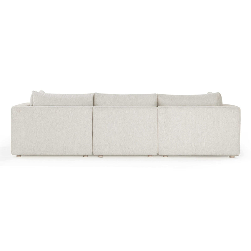 Hangover - Outdoor Modular Sectional - Cream - R&R Furniture Gallery (Fountain Valley, CA)