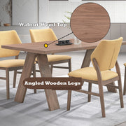 Sarha - Dining Table - Walnut - R&R Furniture Gallery (Fountain Valley, CA)