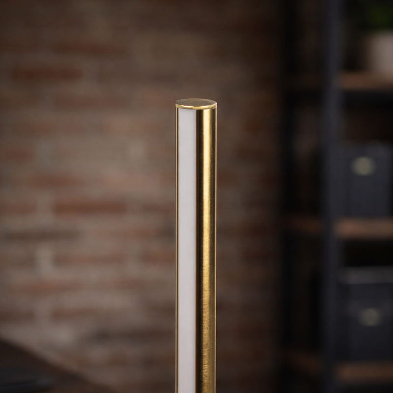 Dimond - LED Table Lamp With On / Off Switch Round Base - Black / Gold - R&R Furniture Gallery (Fountain Valley, CA)