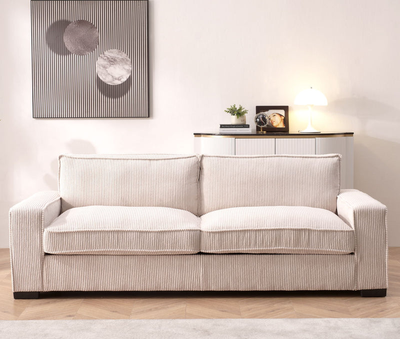 Luxe - Sofa With Sleek Design, Spacious And Comfortable 3 Seater Couch - R&R Furniture Gallery (Fountain Valley, CA)