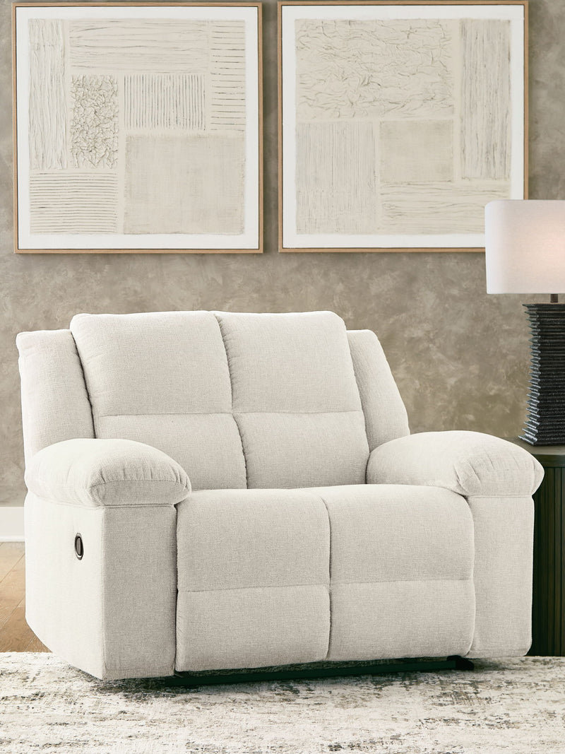 Orlen - Zero Wall Wide Seat Recliner - Winter - R&R Furniture Gallery (Fountain Valley, CA)