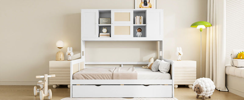 Daybed And All In One Cabinet And Shelf - R&R Furniture Gallery (Fountain Valley, CA)