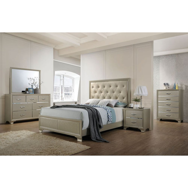 Carine - Mirror - Champagne - R&R Furniture Gallery (Fountain Valley, CA)