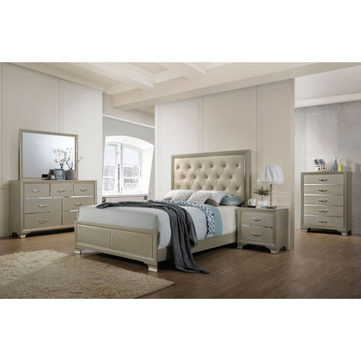Carine - Mirror - Champagne - R&R Furniture Gallery (Fountain Valley, CA)