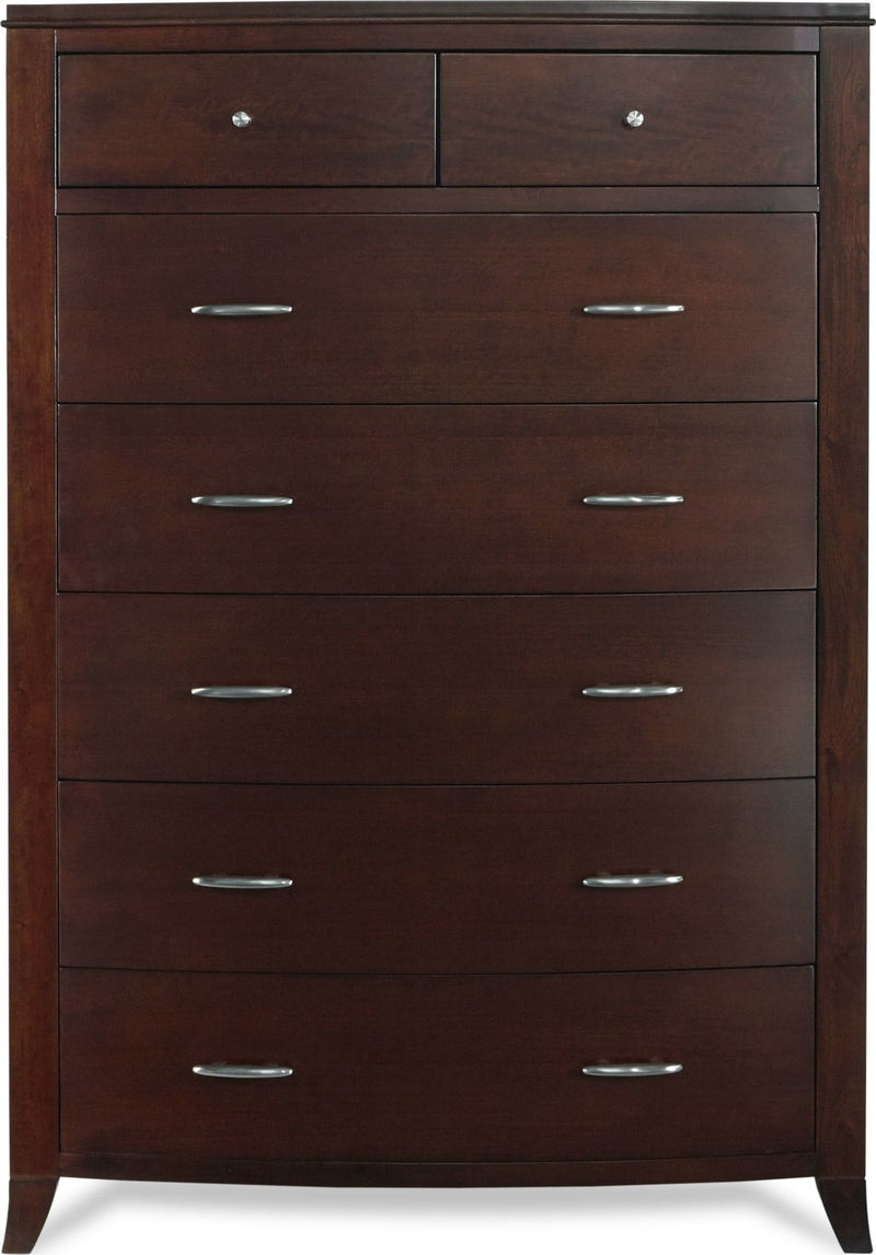Brighton Seven Drawer Chest in Cinnamon (2024)