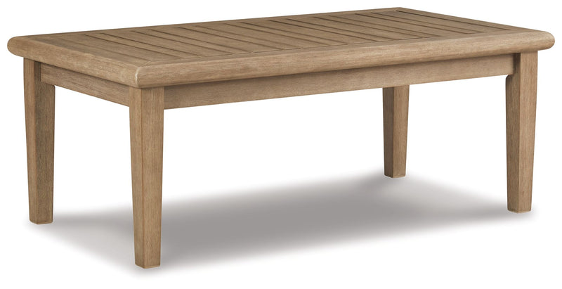 Gerianne - Rectangular Cocktail Table - Brown - R&R Furniture Gallery (Fountain Valley, CA)