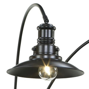 Sheriel - Metal Arc Lamp  - Black - R&R Furniture Gallery (Fountain Valley, CA)