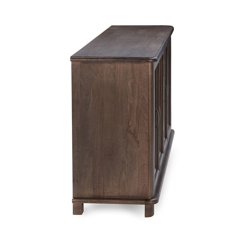 Brookside - 4 Door Cabinet - Cocoa Brown - R&R Furniture Gallery (Fountain Valley, CA)