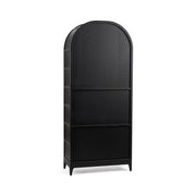 Classic Home Waverly Bookcase with adjustable shelves and wood finish, showcasing a tall, standard bookcase design with multiple storage compartments.