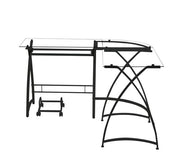 Dazenus - Desk - Glass Top - R&R Furniture Gallery (Fountain Valley, CA)