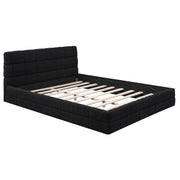 Upholstered Platform Bed With Headboard - R&R Furniture Gallery (Fountain Valley, CA)