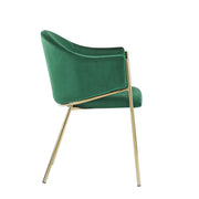 Modern upholstered Noble House arm chair with a sleek frame, featuring cushioned seat and backrest for dining room comfort.