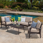Honolulu - Wicker Set Outdoor Seating - R&R Furniture Gallery (Fountain Valley, CA)