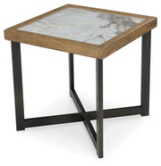 Montia - Square End Table - Multi - R&R Furniture Gallery (Fountain Valley, CA)