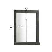 Lantha - Mirror - Gray Oak - R&R Furniture Gallery (Fountain Valley, CA)