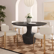 Gevra - Dining Table - Black - R&R Furniture Gallery (Fountain Valley, CA)
