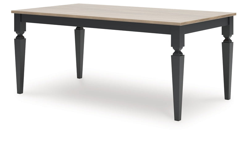 Brenkerton - Rectangular Dining Room Table - Grayish Brown / Black - R&R Furniture Gallery (Fountain Valley, CA)