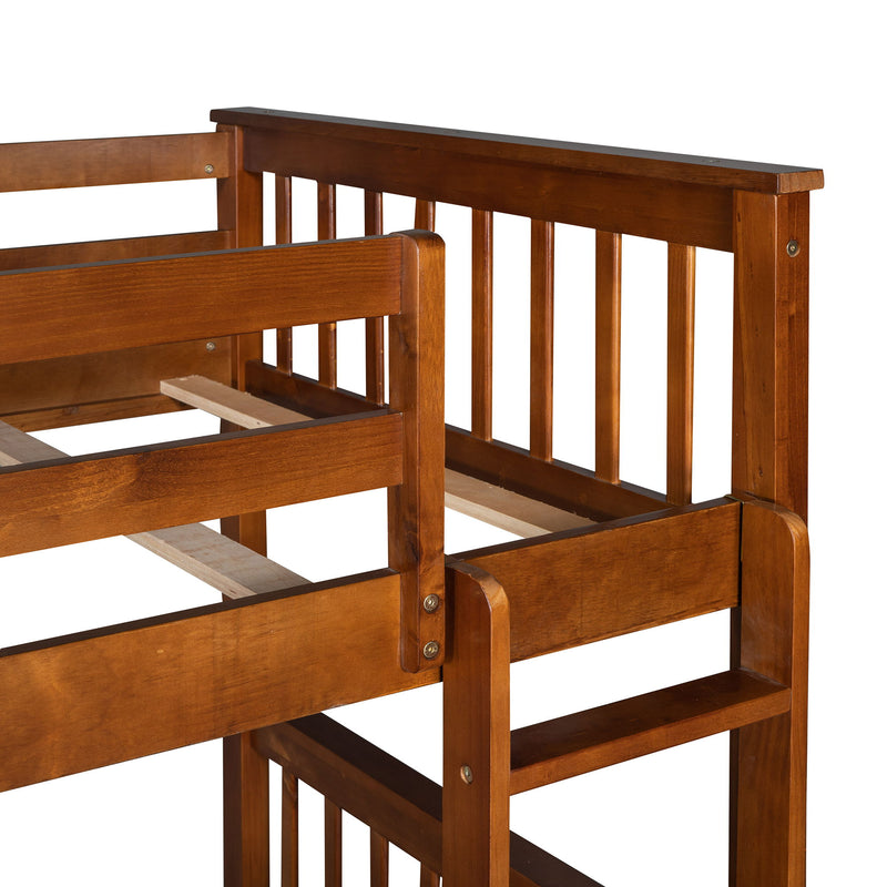 Bunk Bed With Ladders And 2 Storage Drawers - R&R Furniture Gallery (Fountain Valley, CA)