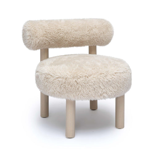 Carmel - Vegan Shearling Accent Chair - R&R Furniture Gallery (Fountain Valley, CA)