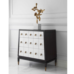 Pyramid - Chest - Walnut/White