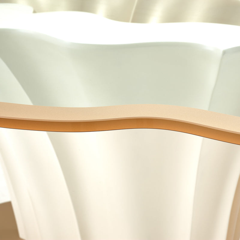 London Place - Entry Table - Creamy Pearl - R&R Furniture Gallery (Fountain Valley, CA)