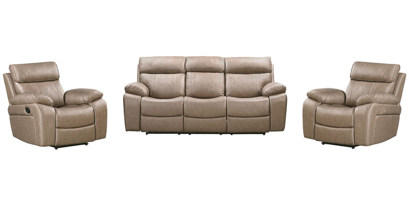 Theon - Manual Glider Reclining Sofa Set - R&R Furniture Gallery (Fountain Valley, CA)