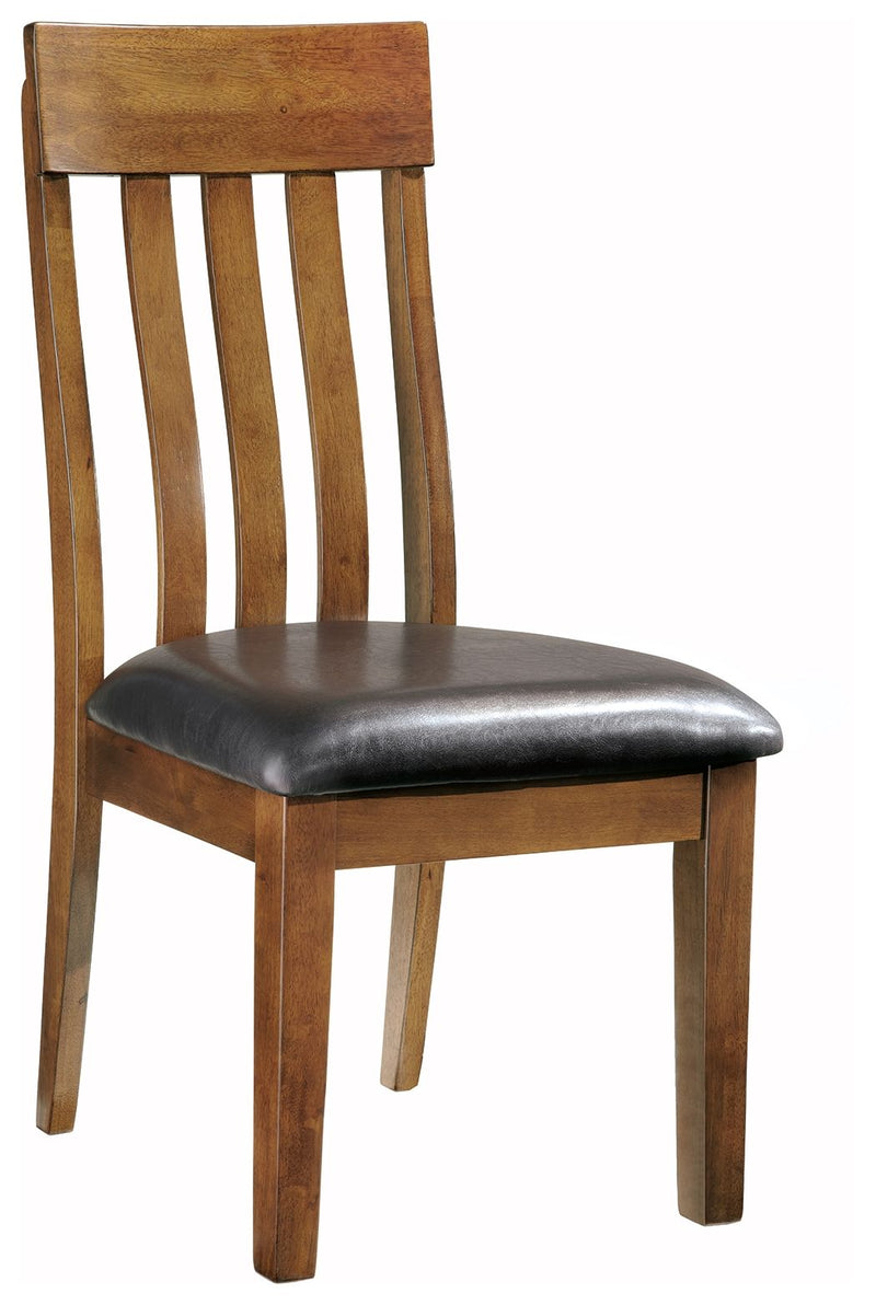 Ralene - Dining UPH Side Chair (Set of 2) - Medium Brown - R&R Furniture Gallery (Fountain Valley, CA)